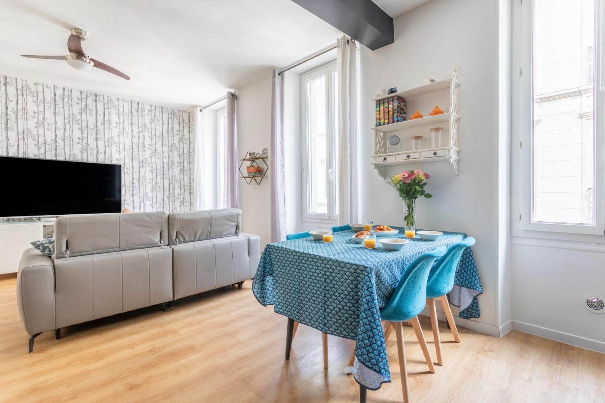 Ferienwohnung T3 Cosy A Marseille, Proche Vieux-Port Et Gare Exterior foto