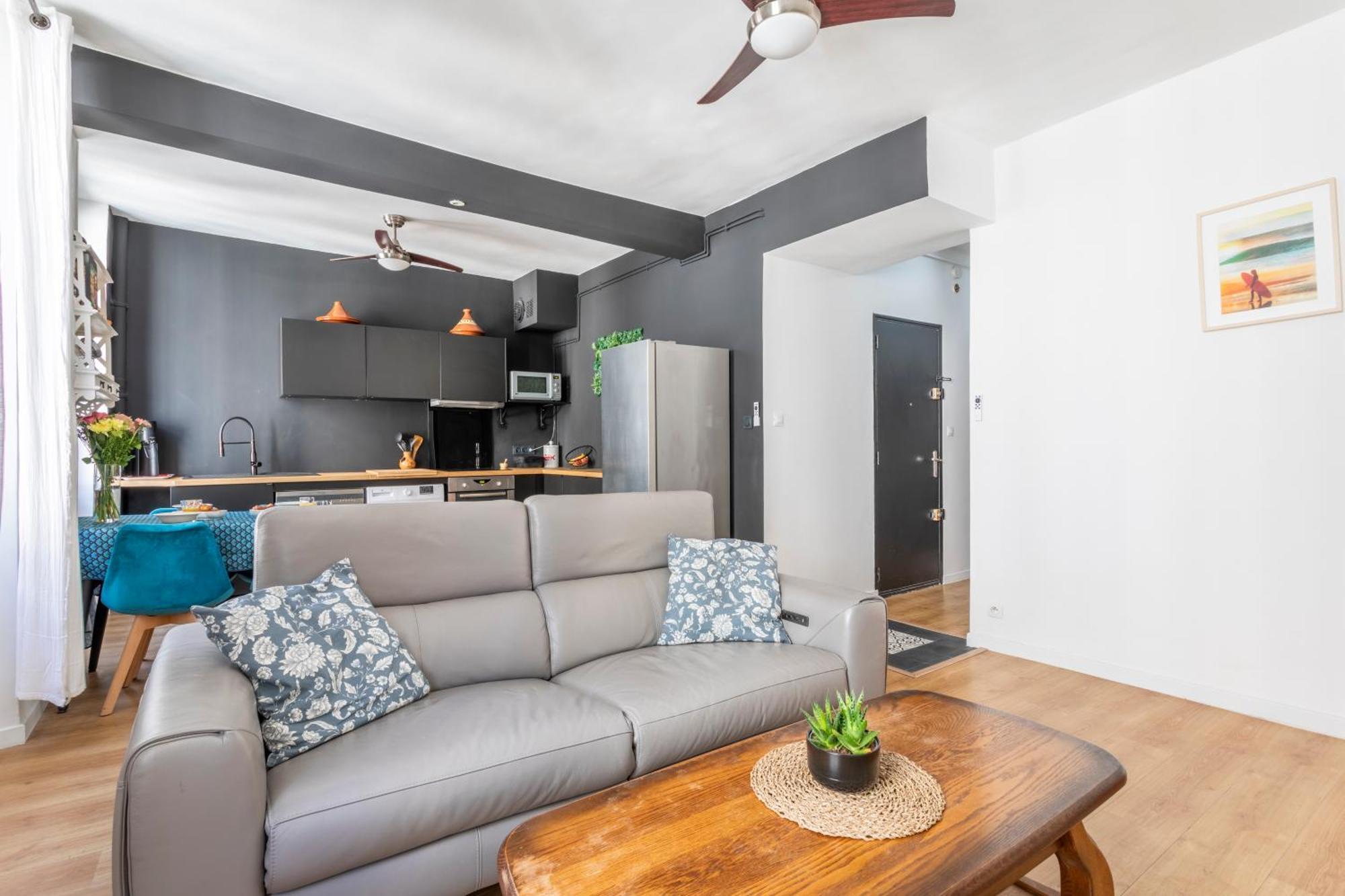 Ferienwohnung T3 Cosy A Marseille, Proche Vieux-Port Et Gare Exterior foto