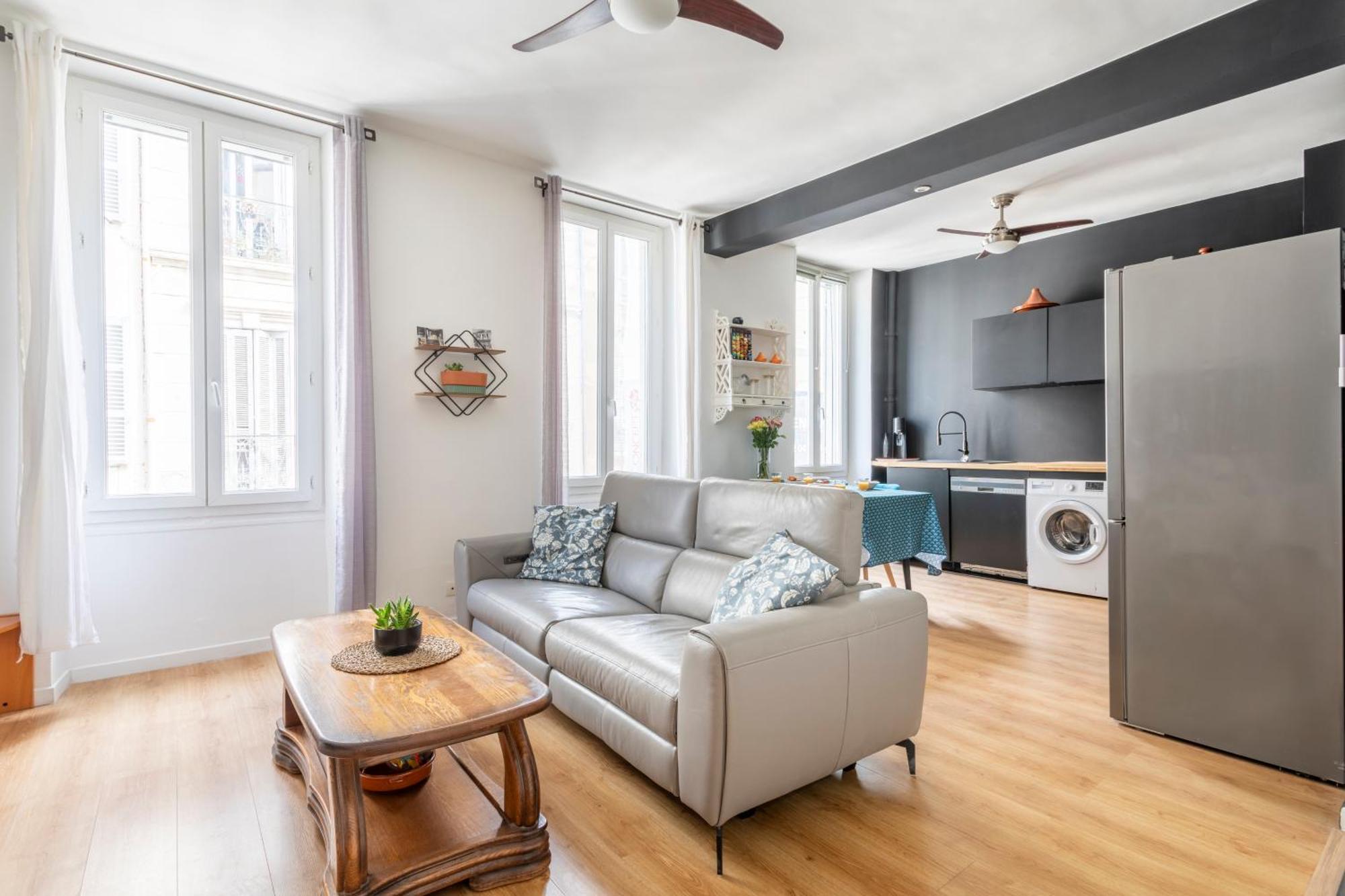 Ferienwohnung T3 Cosy A Marseille, Proche Vieux-Port Et Gare Exterior foto